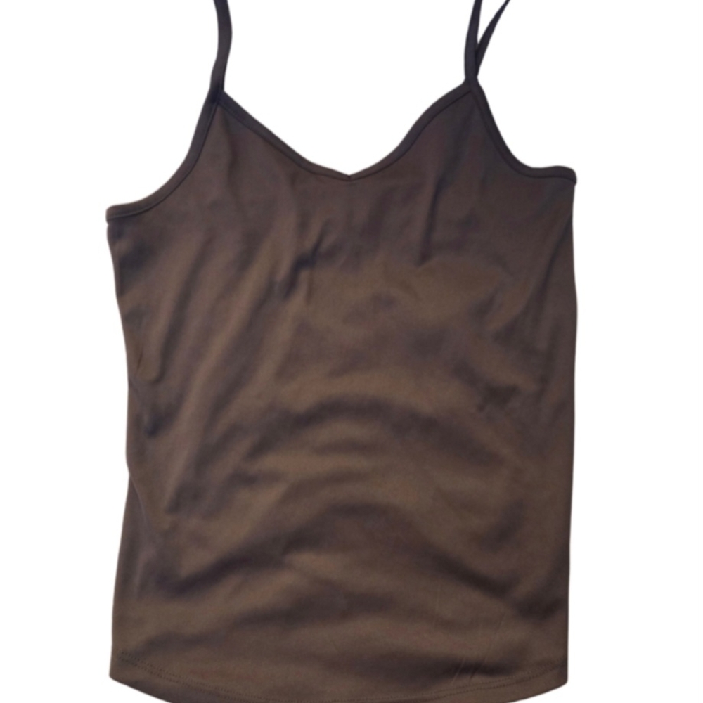 INC International Concepts Brown Camisole Top Medium